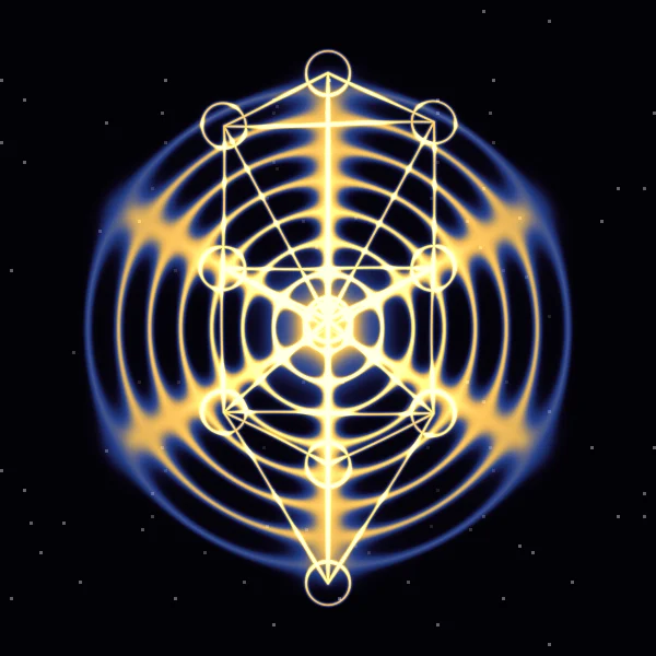 Renacer · 528 Hz · φ⁴: la figura que dibuja Cymatica en modo Mandala con 528 Hz y su pareja áurea de 3619,0 Hz