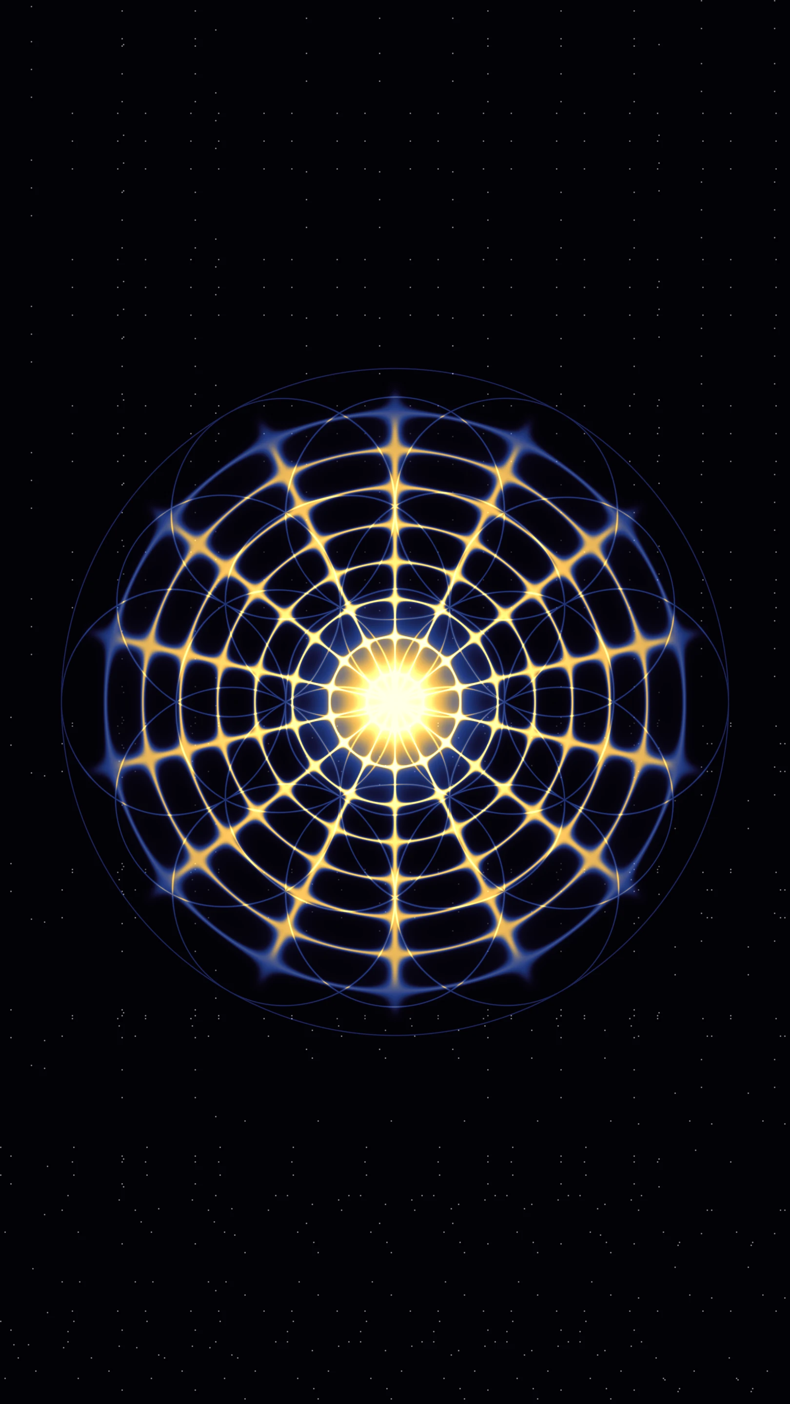 Vertical 9:16 output from Cymatica, ready for a reel